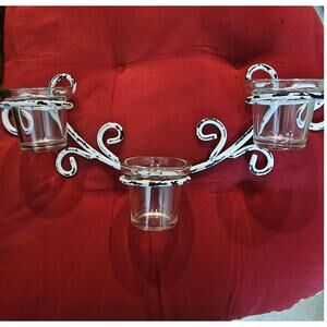 Sconce Wall Candle Holder Country Chic Distressed